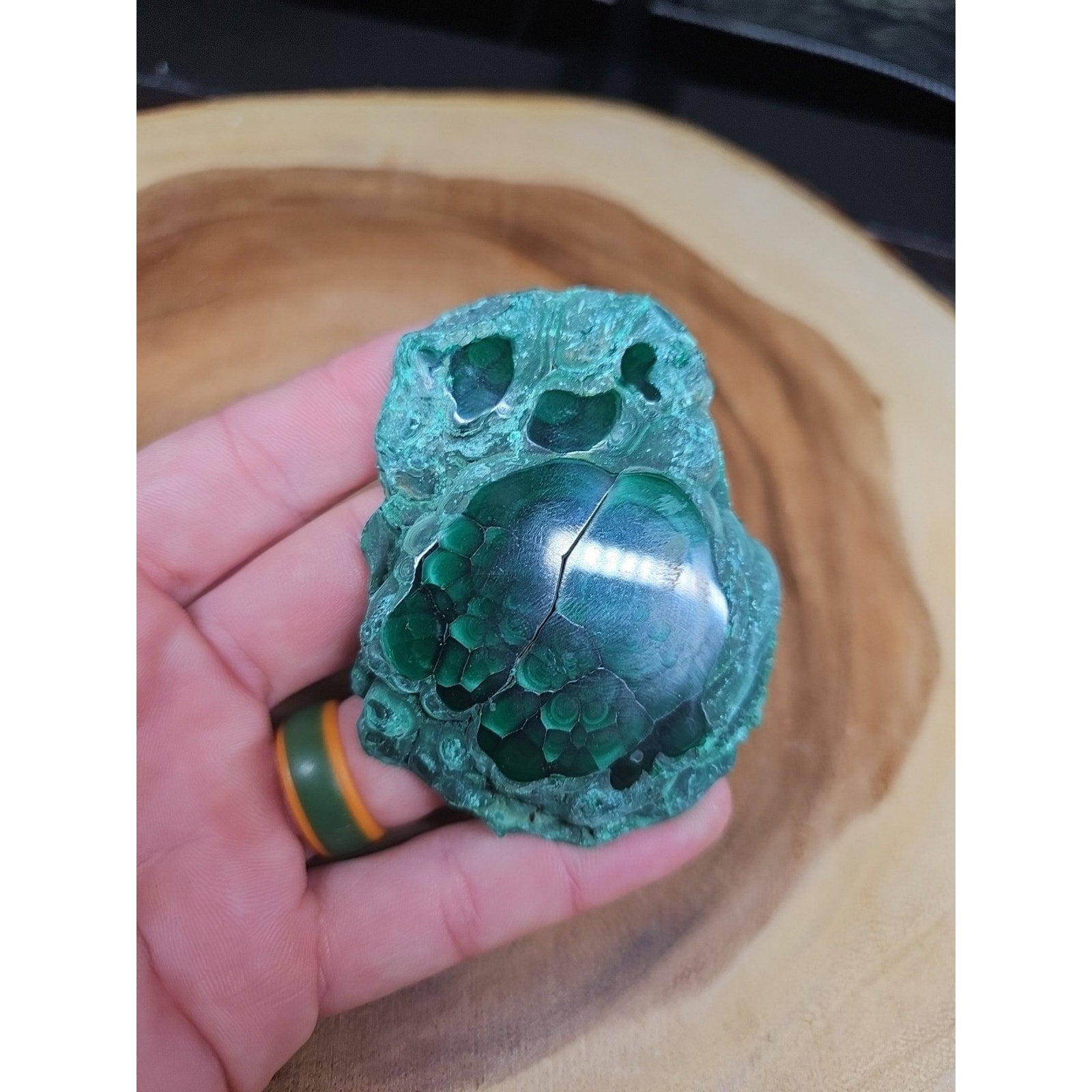 Malachite Slice 107g