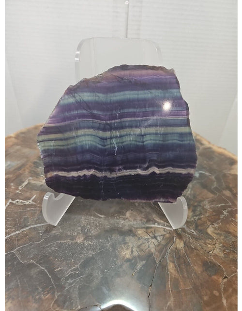 Load image into Gallery viewer, 380G Natural beautiful Rainbow Fluorite Crystal flake original stone specimen
