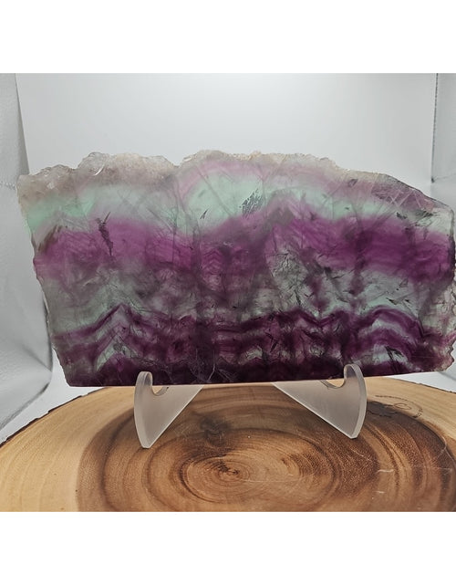 Load image into Gallery viewer, 5.7LB Natural color fluorite section quartz crystalsheetlarge mineralgemstone-
