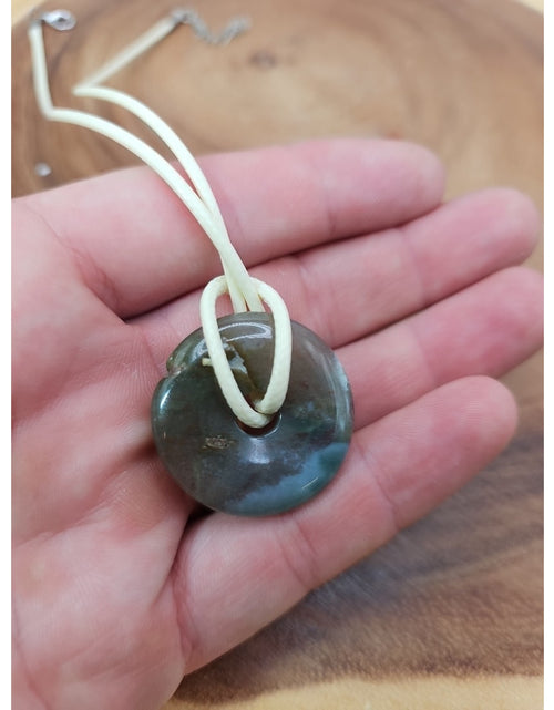 Load image into Gallery viewer, Lucky Pendant 16in Cord Necklace
