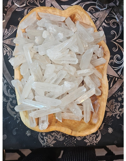 Load image into Gallery viewer, 1lb Natural Clear Quartz Crystal Points Original Stones Brazil

