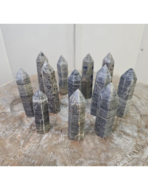 Load image into Gallery viewer, 2.41LB 12Pcs A Set Of Natural Quartz Crystal Jasper Point Tower Polished Healing
