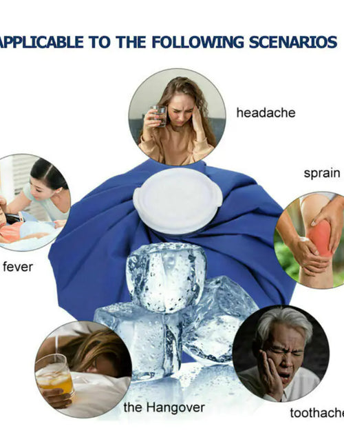 Load image into Gallery viewer, 3PCS Ice Bags Packs Knee Neck Reusable Cold Relief Pain Headache Sport Injury
