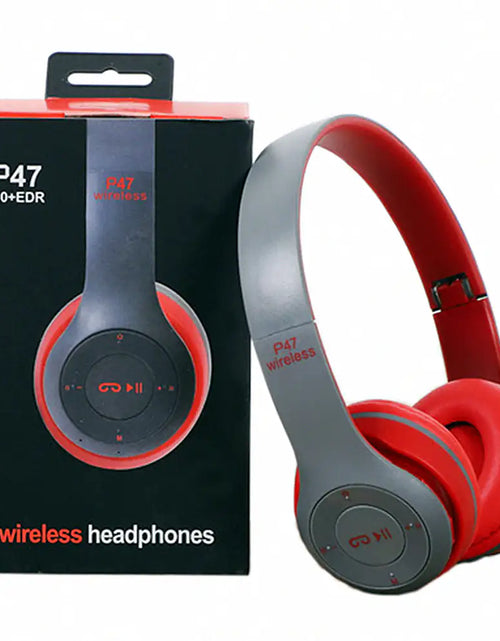 Load image into Gallery viewer, Wireless Bluetooth P47 Headphones
