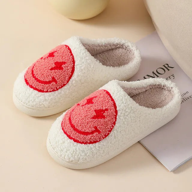 Funny Cute Winter Warm Floor House Home Shoes Female