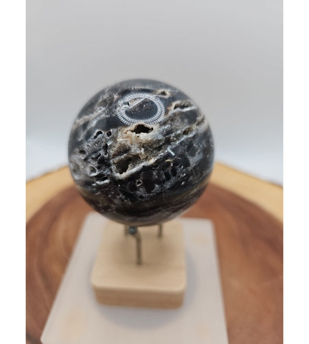 Ocean Jasper Sphere 63mm w/stand