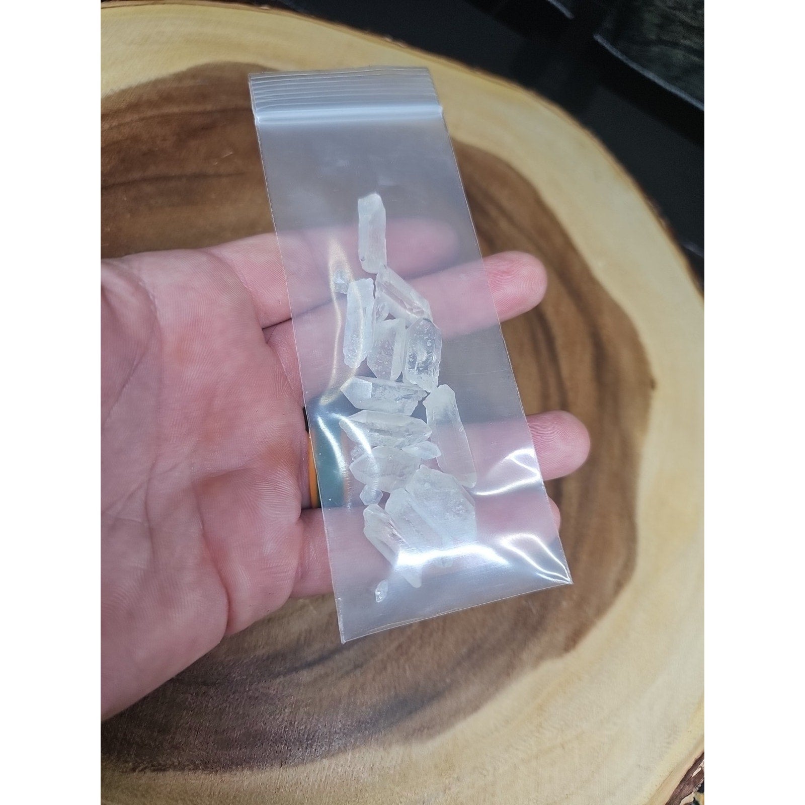 Herkimer Diamonds Loose 12pcs +some Really Small Pieces 21grams