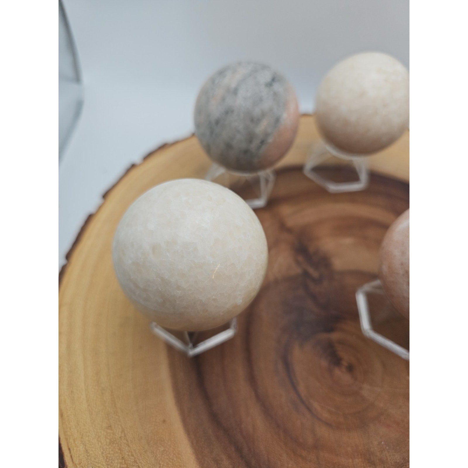 Quartz Crystal Sphere 50mm 1 Each Sandstone