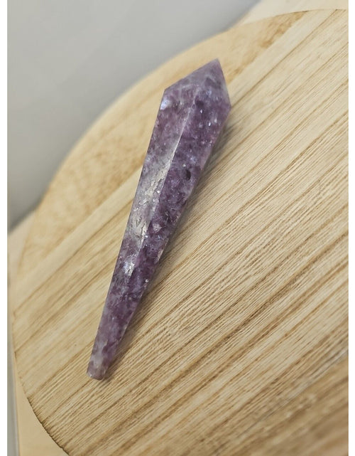 Load image into Gallery viewer, 73G Natural Purple Cloud Mother Lithium Mica Scepter Specimen
