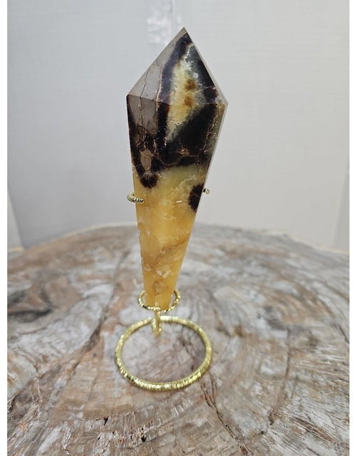 Load image into Gallery viewer, 251g Big Dragon Septarian Geode Quartz Crystal Geode Scepter Point Tower Healing
