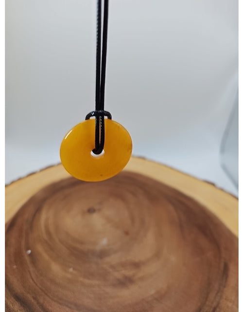 Load image into Gallery viewer, Lucky Pendant 16in Cord Necklace
