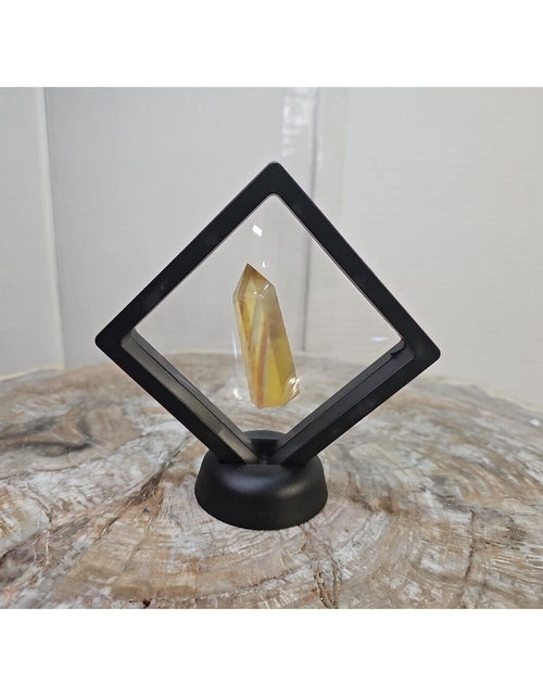 Load image into Gallery viewer, 33GNatural fluorite crystal pillar wand Obelisk earth restoration
