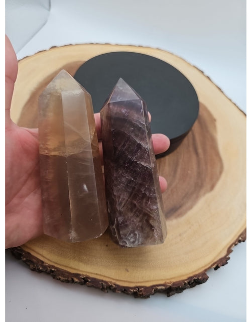 Load image into Gallery viewer, Fluorite crystals Set Of 2 1.69lbs

