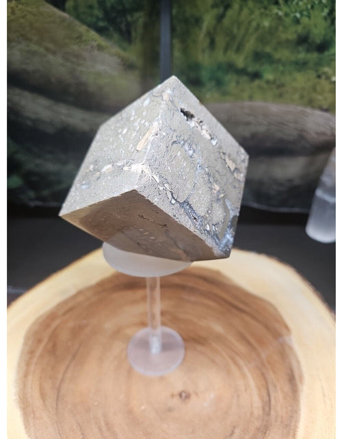 Load image into Gallery viewer, 2.41LB 1Pcs Natural Ocean Jasper Onyx Quartz Crystal Geode Square Heptahedron
