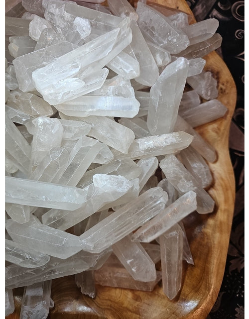 Load image into Gallery viewer, 1lb Natural Clear Quartz Crystal Points Original Stones Brazil
