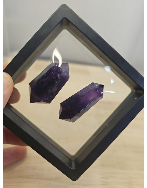 Load image into Gallery viewer, Natural Purple Amethyst Quartz Crystal Point Wand Healing Stone 4-5cm
