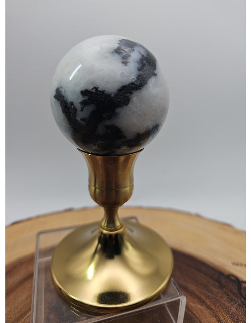 Load image into Gallery viewer, Tree Agate .53lb 53mm W/stand
