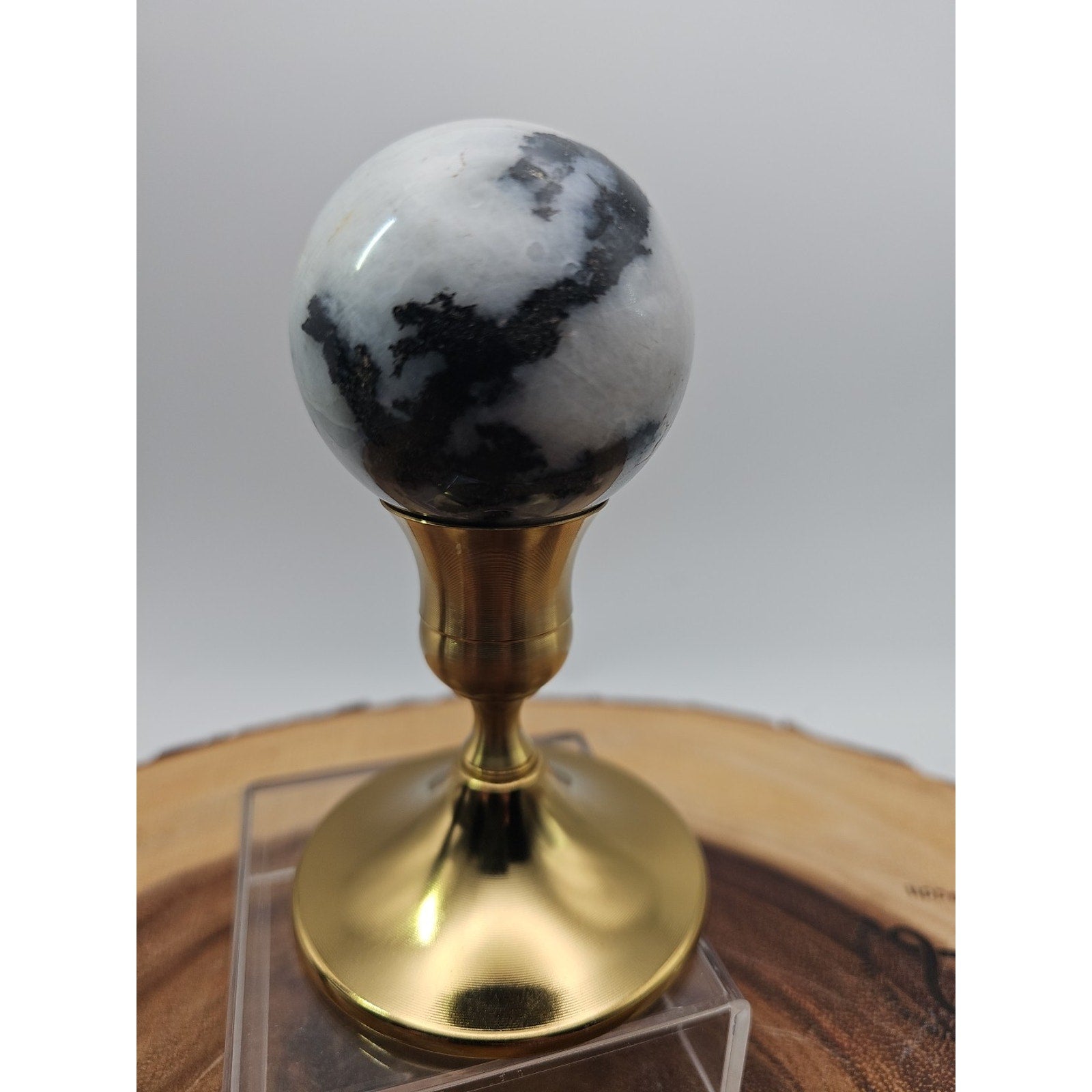 Tree Agate .53lb 53mm W/stand