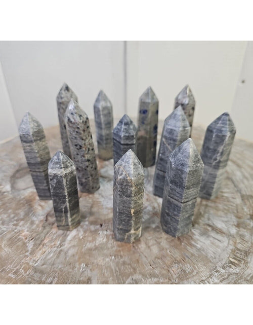 Load image into Gallery viewer, 2.41LB 12Pcs A Set Of Natural Quartz Crystal Jasper Point Tower Polished Healing
