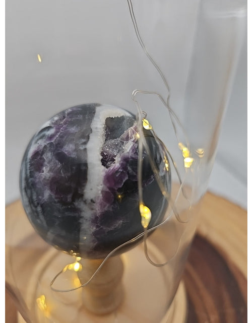 Load image into Gallery viewer, Amethyst Sphere With Case 60mm
