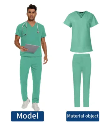 Load image into Gallery viewer, Men&#39;s V-Neck Medical Uniform
