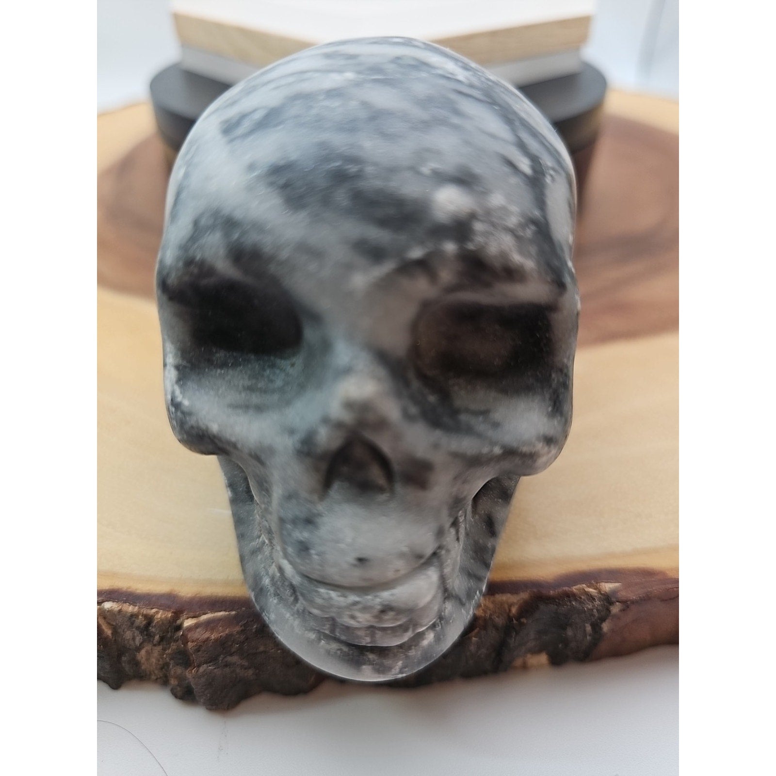 1.20lb Natural Jasper Calcite Skulls Crystal Carving Mixed Stones Healing
