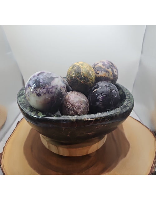 Load image into Gallery viewer, 7.8LB Natural Kambaba Jasper Quartz Crystal Bowl Mineral specimen Healing

