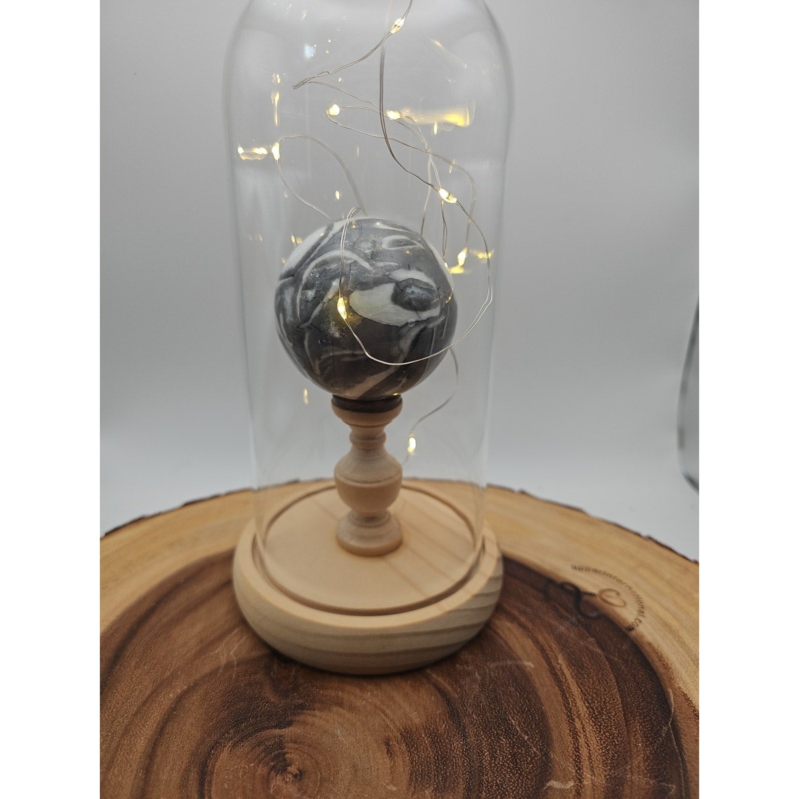 1000 Eye Jasper Sphere With Case 60mm