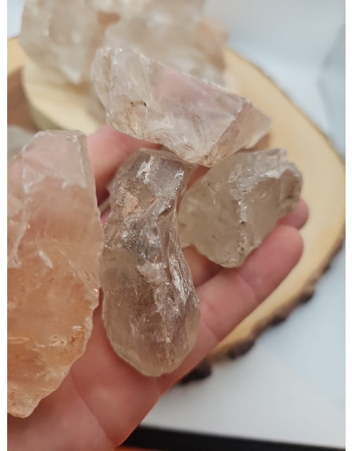 Load image into Gallery viewer, 1lb Natural Raw Clear White Quartz Crystal Original Healing 5pcs Avg
