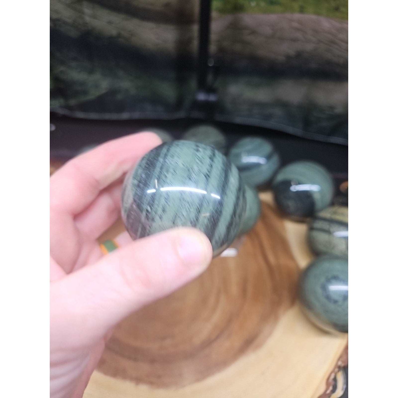 1Pc Natural Medicine King Stone Jasper Crystal Sphere 60mm