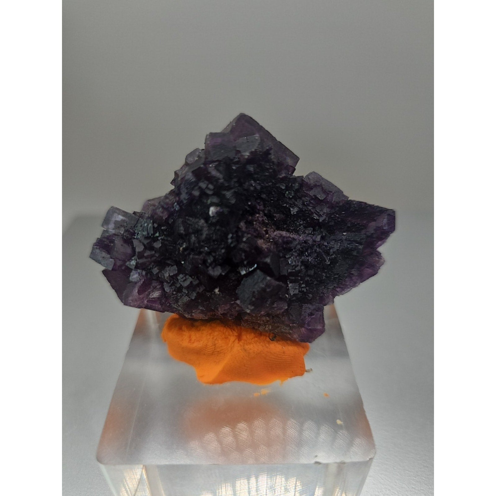 Fluorite crystal quartz cluster 2.5oz