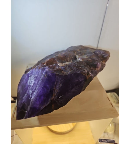 36.3LB Natural amethyst Cluster Quartz Crystal skeleton mineral Specimen Healing