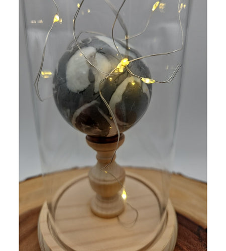 1000 Eye Jasper Sphere With Case 60mm