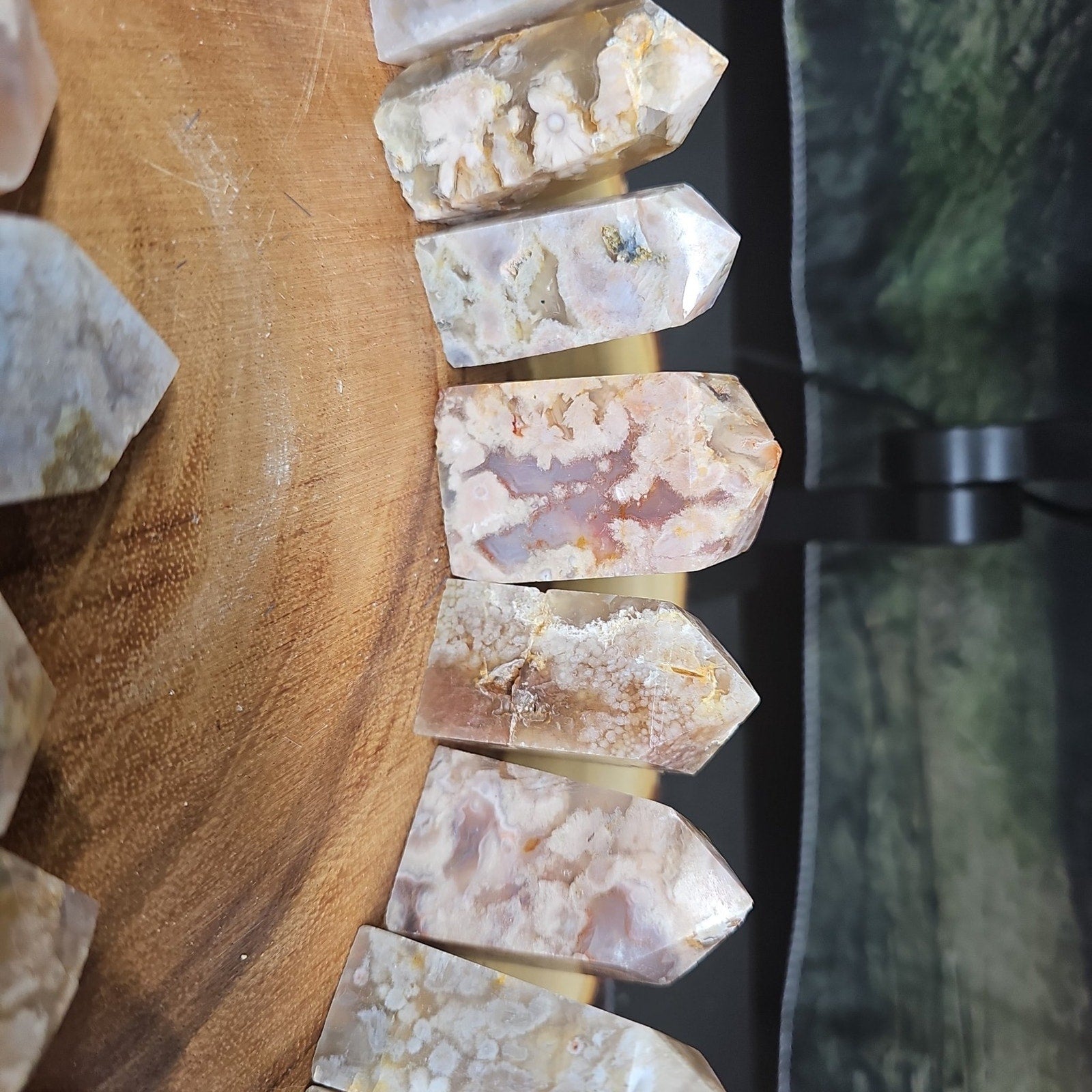 Phantom Agate cornelian towers