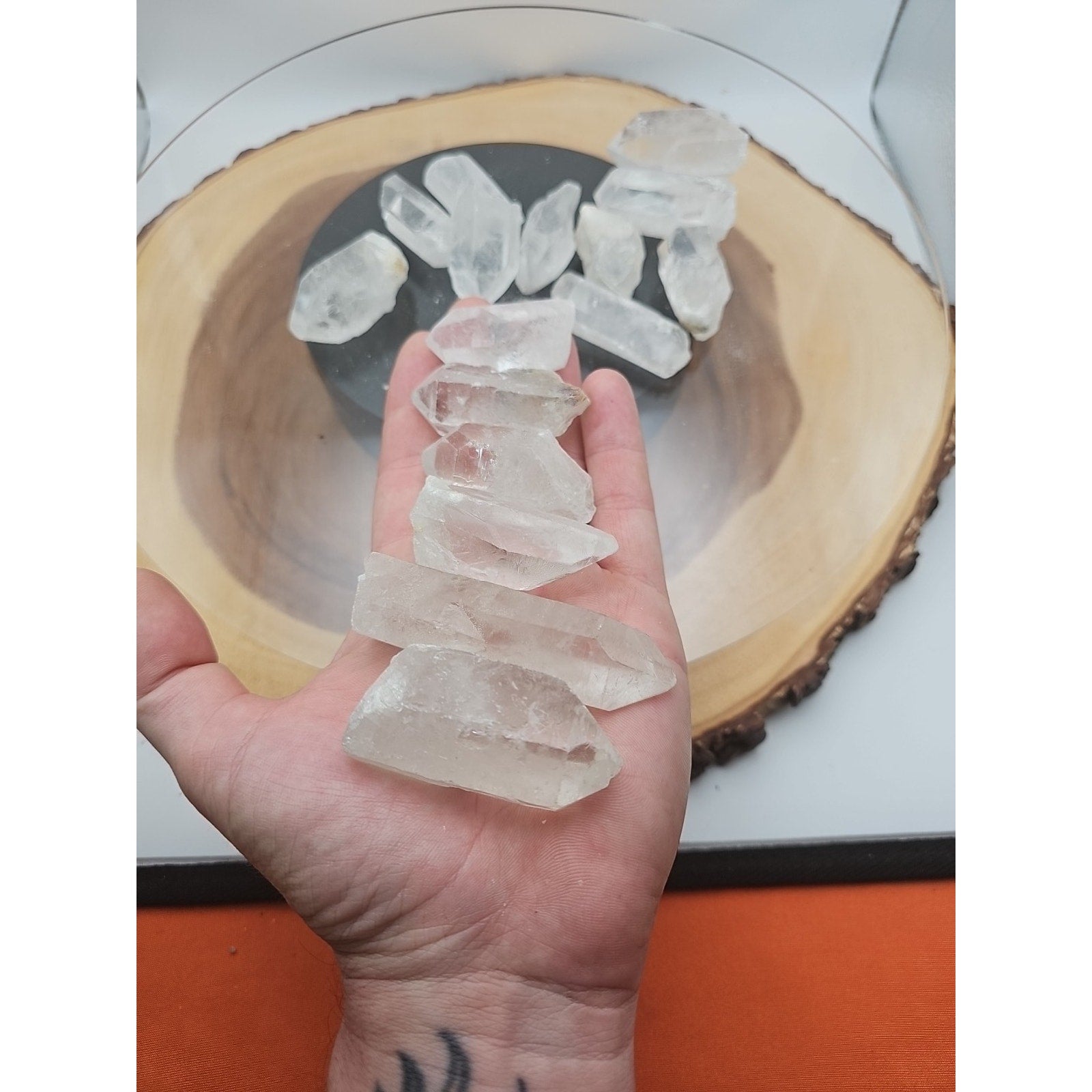 Quartz Crystal Bulk 1 LB Quartz Crystal Points