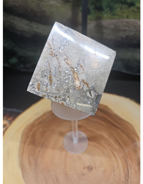 Load image into Gallery viewer, 2.41LB 1Pcs Natural Ocean Jasper Onyx Quartz Crystal Geode Square Heptahedron
