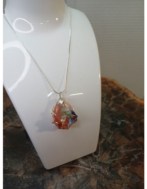 Load image into Gallery viewer, Natural Crystal Necklace
