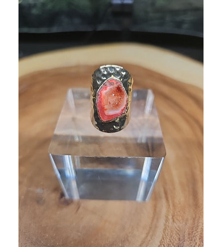 Agate Adjustable Ring
