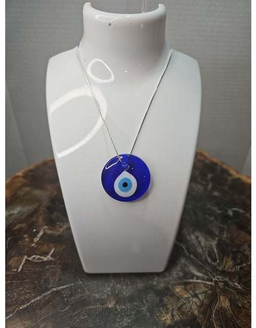 Load image into Gallery viewer, Evil Eye Necklace 925 Silver Chain Protection/Good Luck
