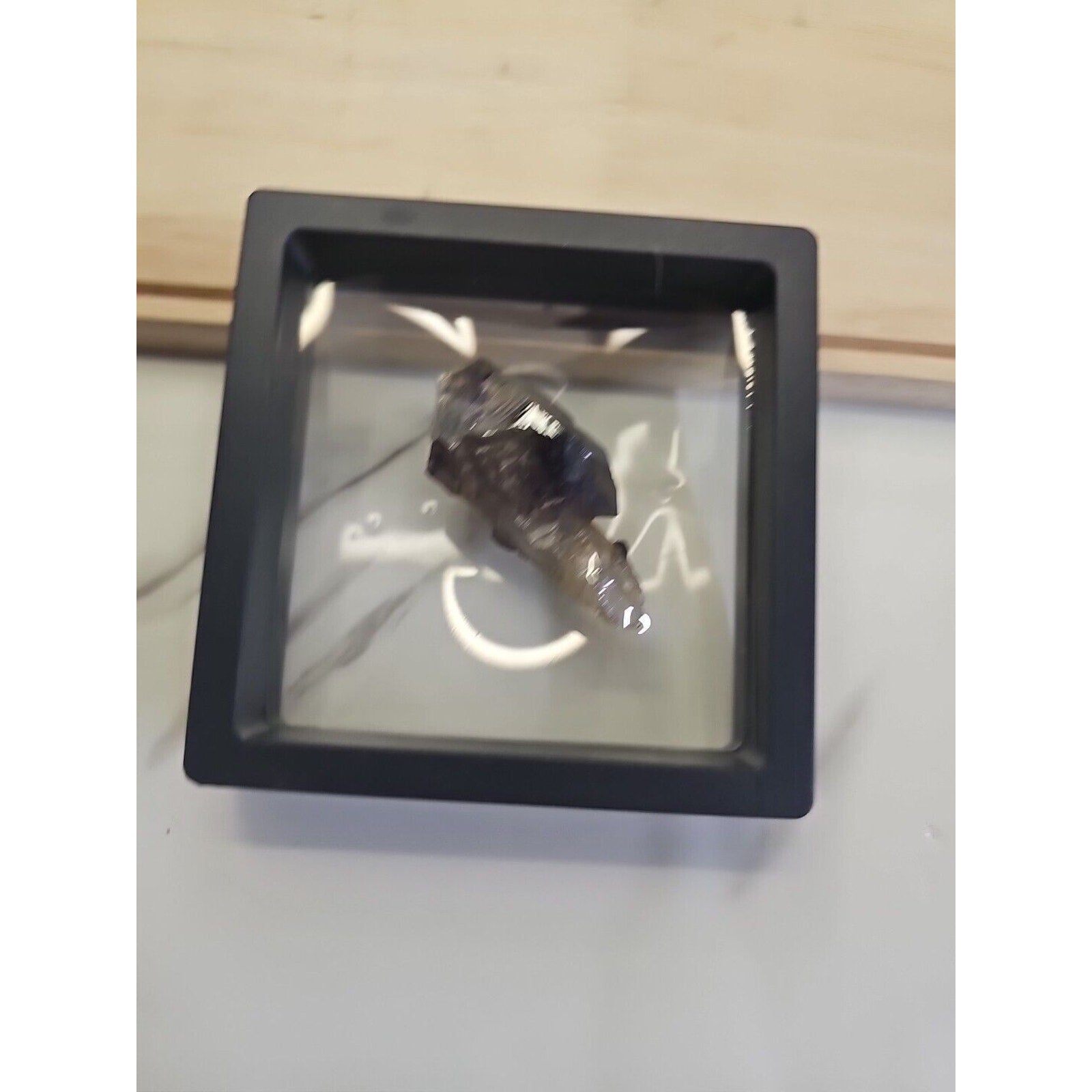 TOP ! GEM SMOKY SCEPTER AMETHYST CRYSTAL W/PHANTOM - FROM BRANDBERG,NAMIBIA