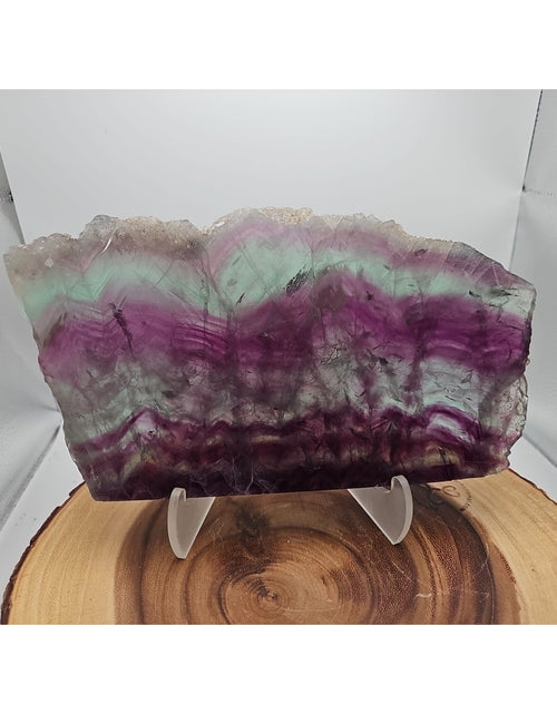 Load image into Gallery viewer, 5.7LB Natural color fluorite section quartz crystalsheetlarge mineralgemstone-
