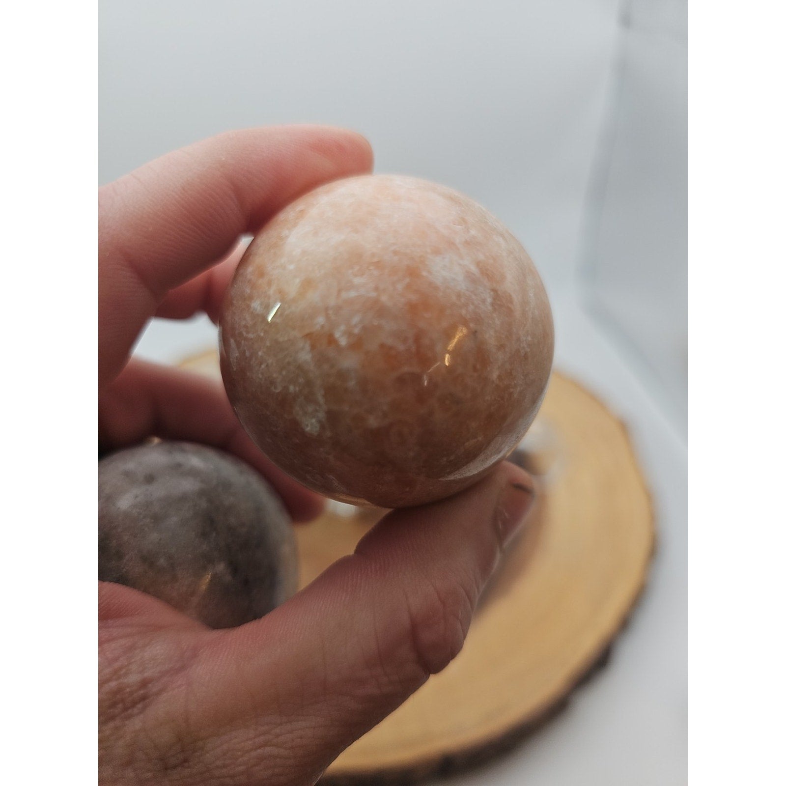 Quartz Crystal Sphere 50mm 1 Each Sandstone