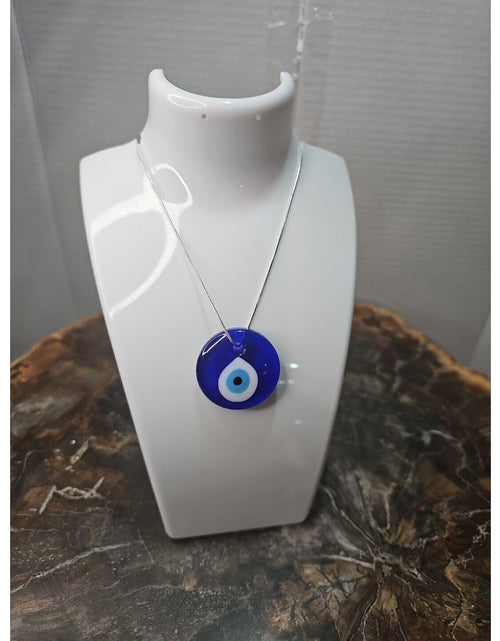 Load image into Gallery viewer, Evil Eye Necklace 925 Silver Chain Protection/Good Luck
