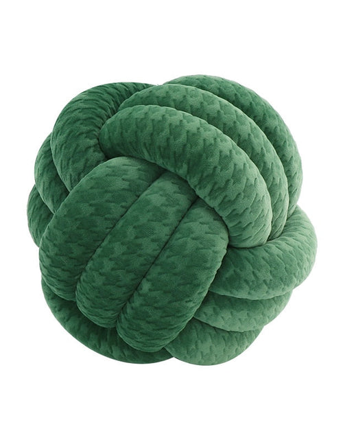 Load image into Gallery viewer, Knotted Ball Throw Pillow
