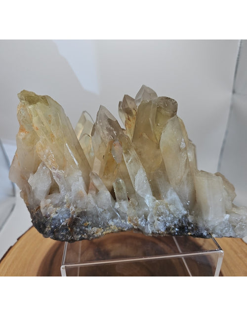 Load image into Gallery viewer, 4.2LB Natural citrine cluster mineral specimen quartz crystal restoration-
