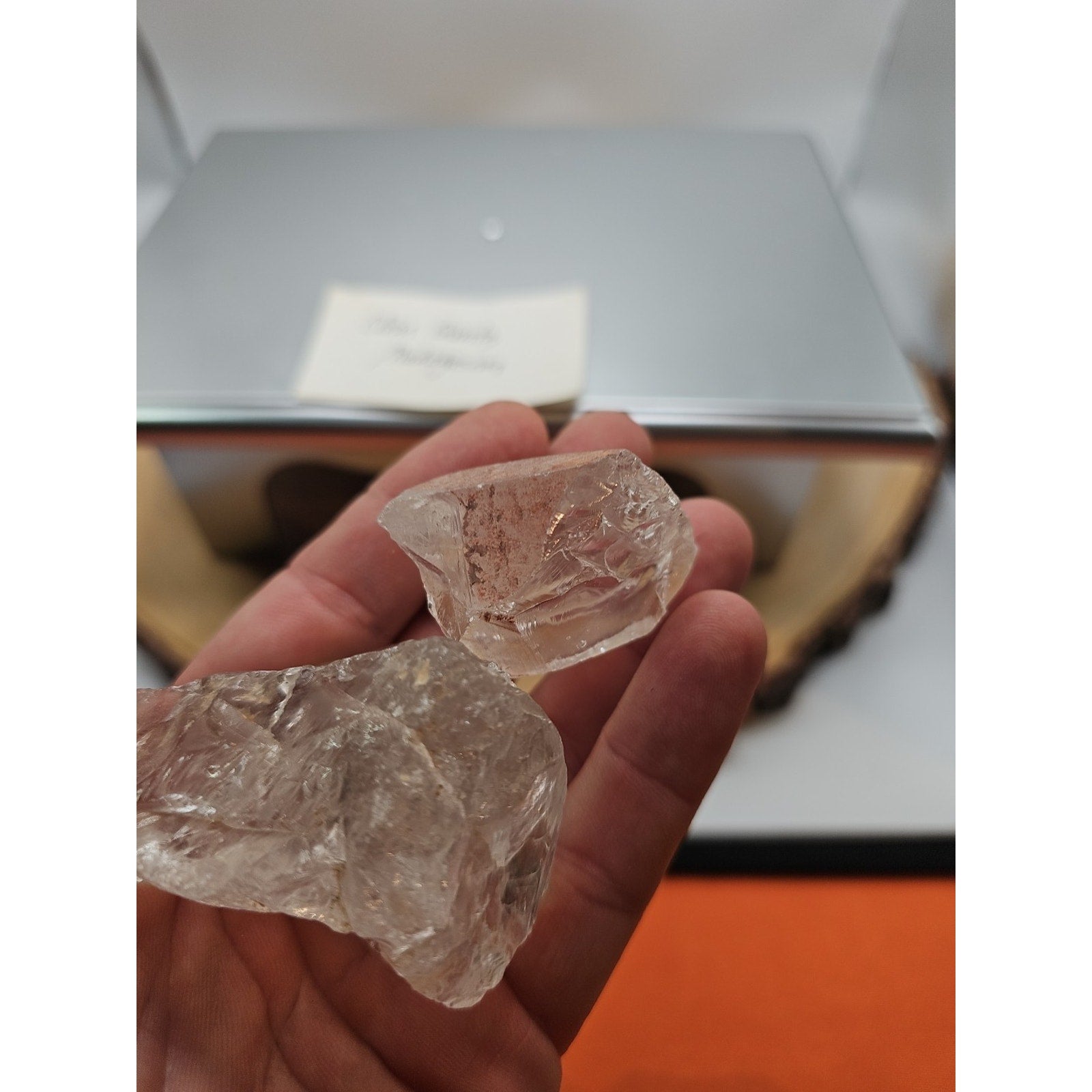 Quartz Crystal Clusters 1.48lbs 5pcs From Madagascar