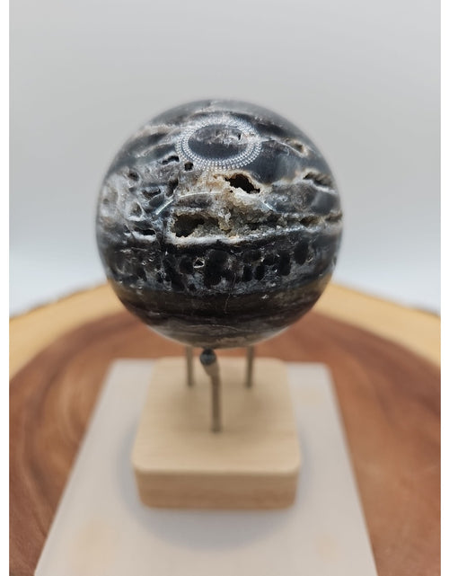 Load image into Gallery viewer, Ocean Jasper Sphere 63mm w/stand
