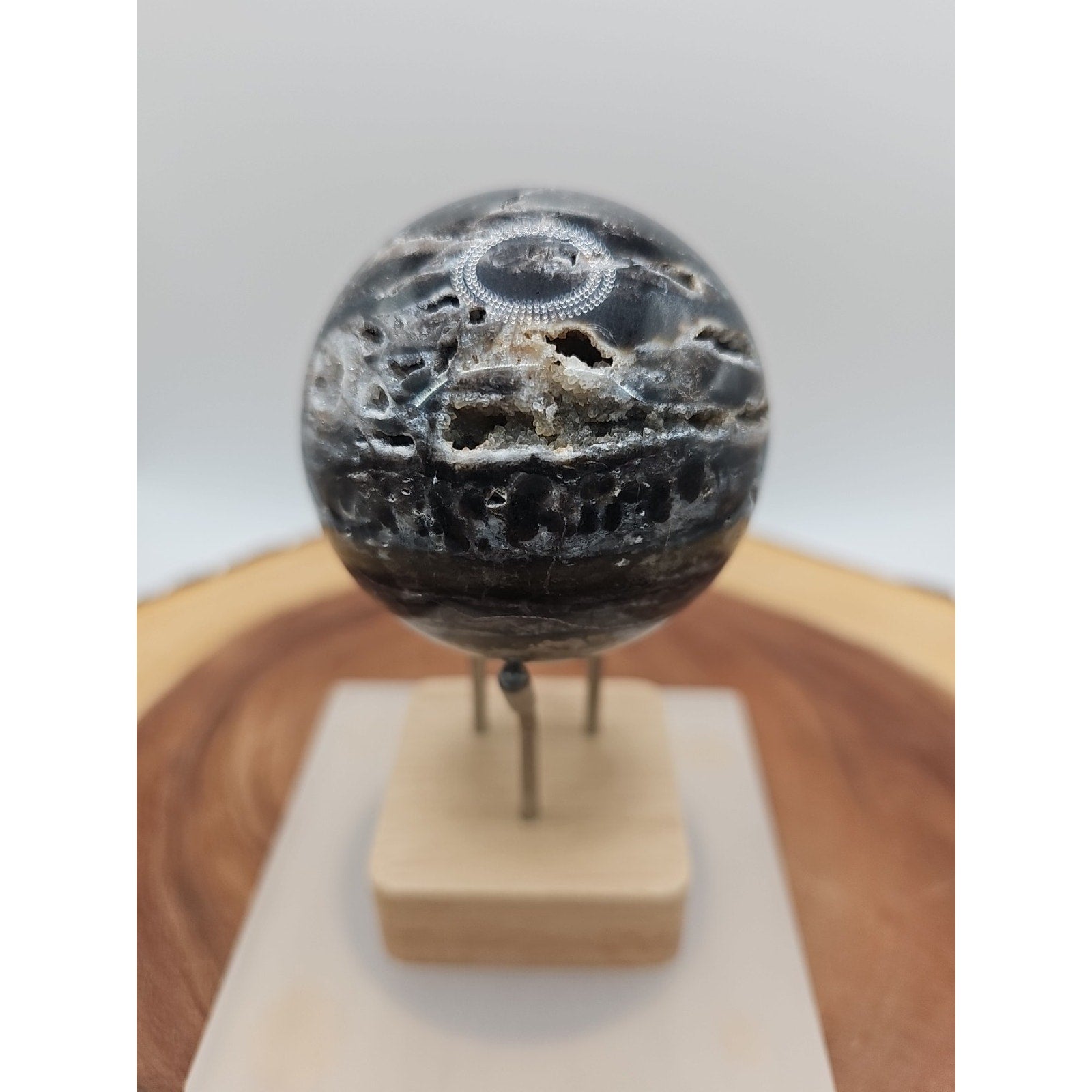 Ocean Jasper Sphere 63mm w/stand