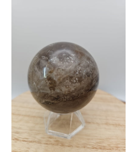 Smoky quartz sphere 60mm 260grams