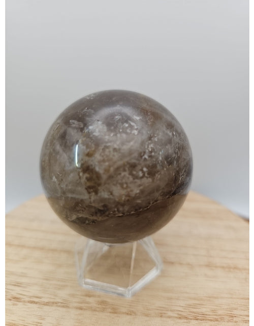 Load image into Gallery viewer, Smoky quartz sphere 60mm 260grams
